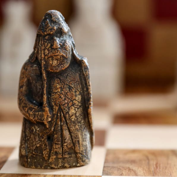 The chess piece was stored in a drawer for 55 years.