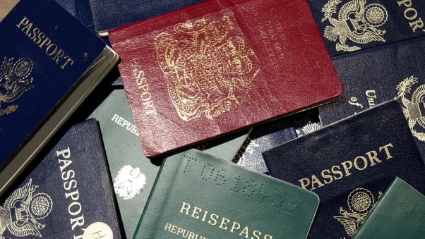 passports file photo