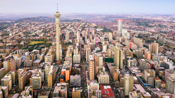 A new flight connects Beijing with Johannesburg, South Africa's most populous city.