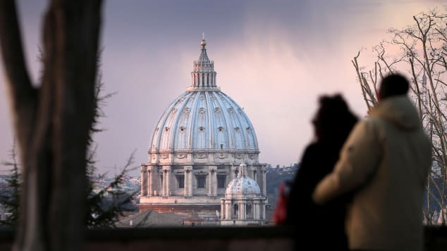 La Basilica -- one of Rome's most majestic sights.