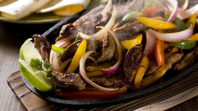 Fajitas: the epitome of Tex-Mex cuisine.