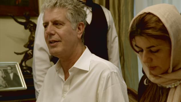 Anthony Bourdain visited Iran in 2014 for an episode of "Parts Unknown."