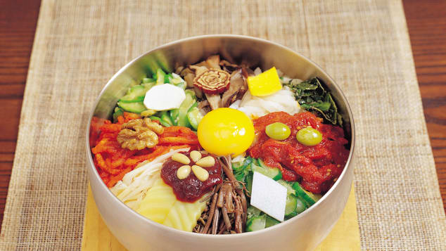 korea food map Bibimbap