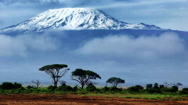 Kilimanjaro's glaciers could become a thing of the past as average global temperatures rise.