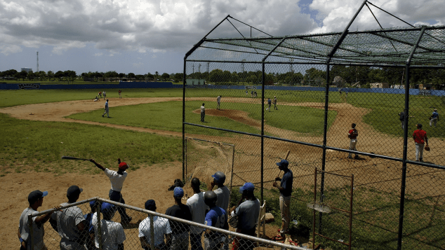 Dominican Republic beauty- baseball