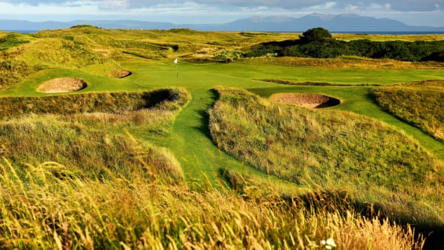 Royal Troon 8th hole Postage Stamp