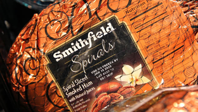 Legend has it that the first sale of Smithfield Ham occured in 1779.