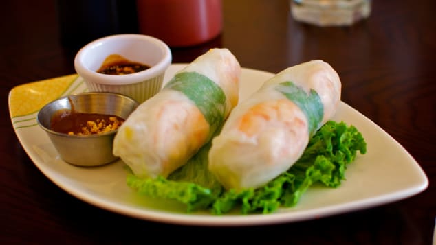 Summer rolls: Light, refreshing and wholesome. 