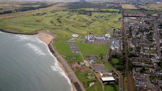 Best golf courses  England Scotland British Open Carnoustie