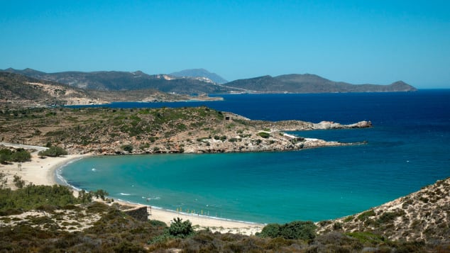 Best beaches Milos greece achivadolimni