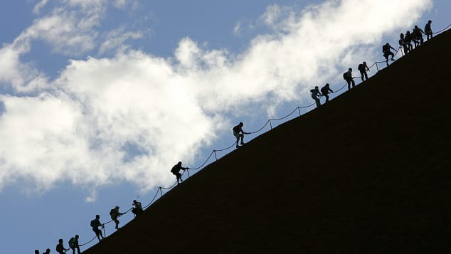 Tourists will no longer be able to climb Australia's most famous rock. 