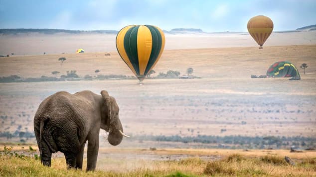 Olare Mara Kempinski balloon ride