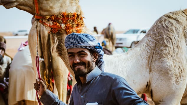 Saudi Arabia's month-long King Abdulaziz Camel Festival  was open to foreigners this year.