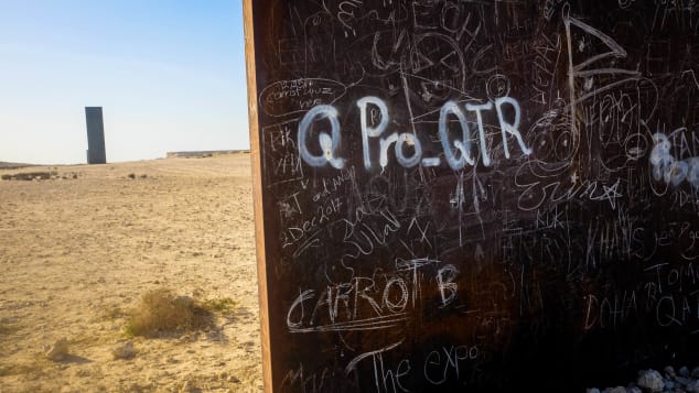 Qatar Zekreet peninsula