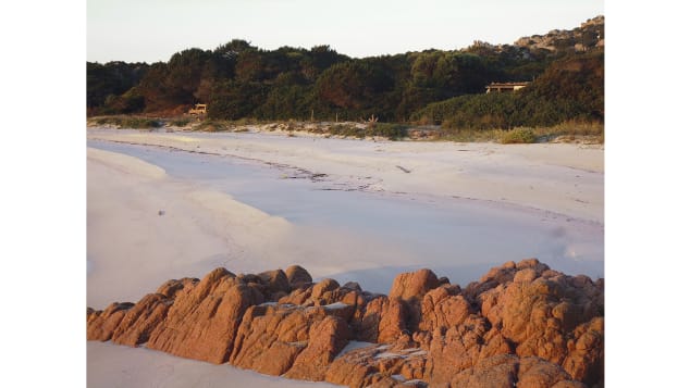 Si vede la casa che è a pochi mt. dalla spiaggia