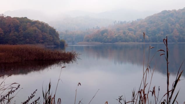 Lake Goygol was formed by an earthquake 900 years ago. 