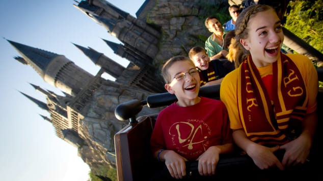 Flight of the Hippogriff ride