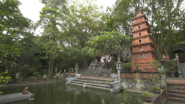 Opened to the public in 2009, the serene complex is a popular Hanoi destination. 