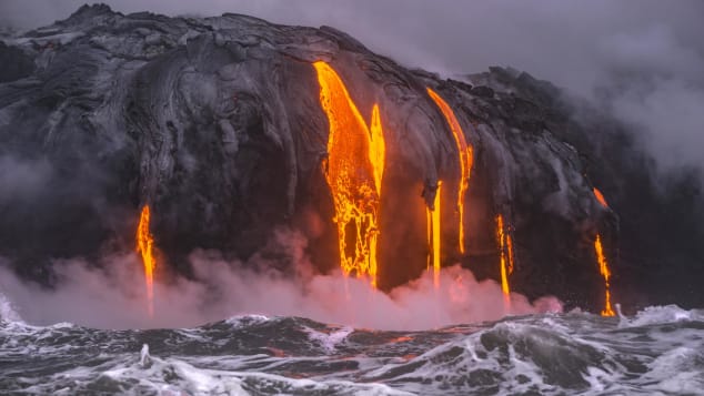 Kilauea is Hawaii's most active volcano. 