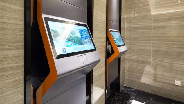 China automated robot hotel