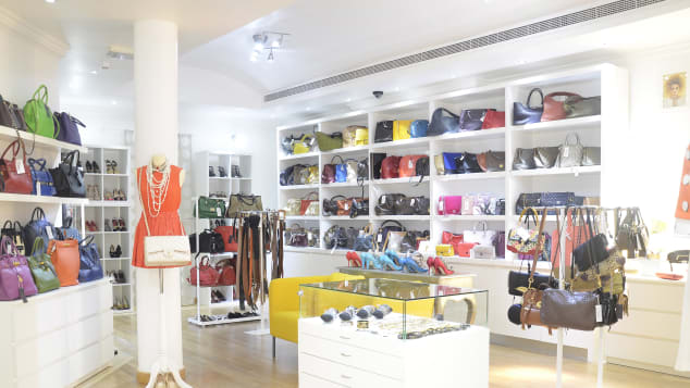 Garderobe's Dubai store in the Jumeirah area. 