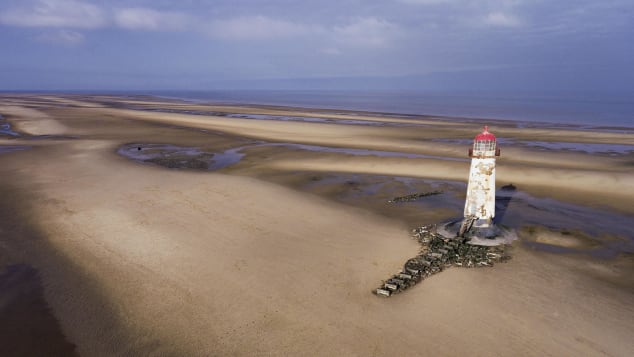 Ponto do Farol de Ayr, Praia de Talacre, Flintshire, País de Gales Shutterstock (Brian Dicks)