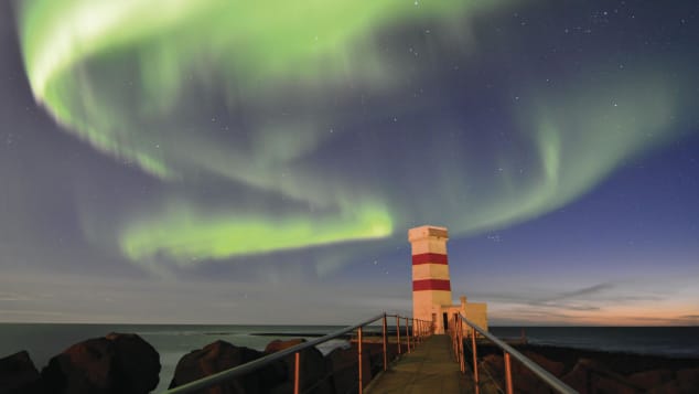 Farol Velho de Gardskagi, Gardur, Islândia Shutterstock (Z-Lex)