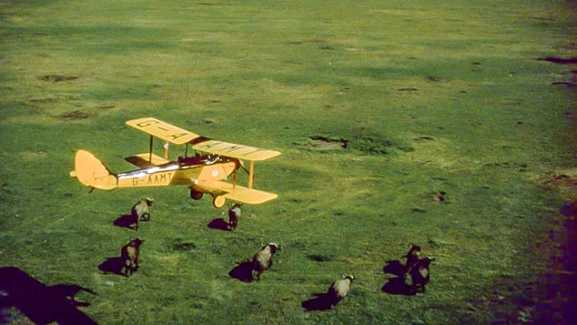 Denys Finch Hatton's plane in Out of Africa