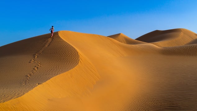 Oman has epic sand dunes, mountains and some of the greenest terrain on the Arabian peninsula.