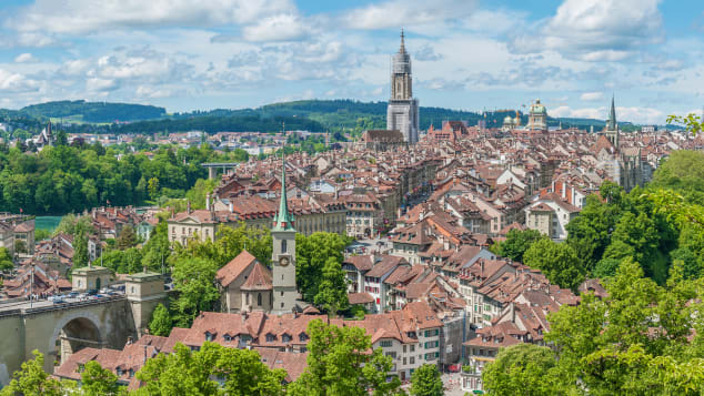 The Old Town of Bern -- a UNESCO World Heritage site.