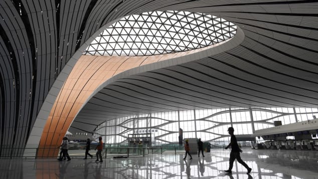 The terminal has more than 8,000 distinct rooftop windows.