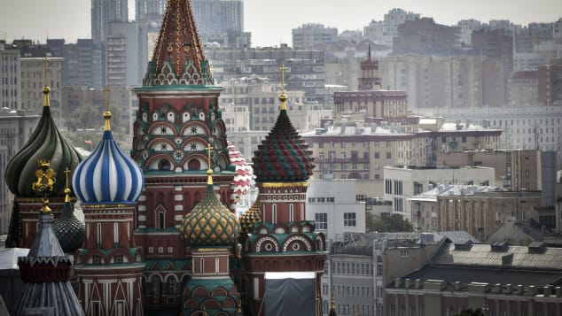 Moscow is filled with historic, significant structures, inclduing St Basil's Cathedral.