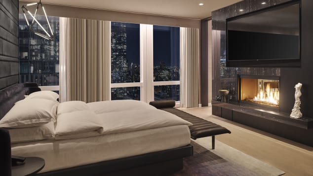 Equinox Hotel Hudson Yards: The upscale gym chain's hotly anticipated first hotel is exactly as you'd imagine it to be: minibars stocked with magnesium supplements, a 60,000-square-foot gym outfitted with cryotherapy chambers, on-call sleep coaches and vitamin-fused IV drips.