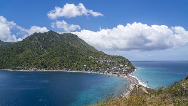 This lush Eastern Caribbean island has bounced back from extensive damage from Hurricane Maria. Peter Schickert/picture-alliance/dpa/AP