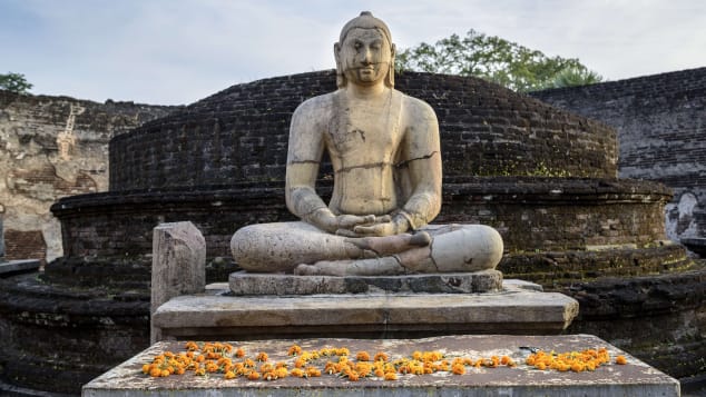  The ancient city of Polonnaruwa, which was Sri Lanka's capital in the 12th century is a UNESCO Heritage site. Jorge Fernández/LightRocket/Getty Images