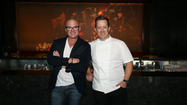 Heston Blumenthal και Ashley Palmer-Watts, Δείπνο από τον Heston στο The Royal Atlantis Resort, Ντουμπάι