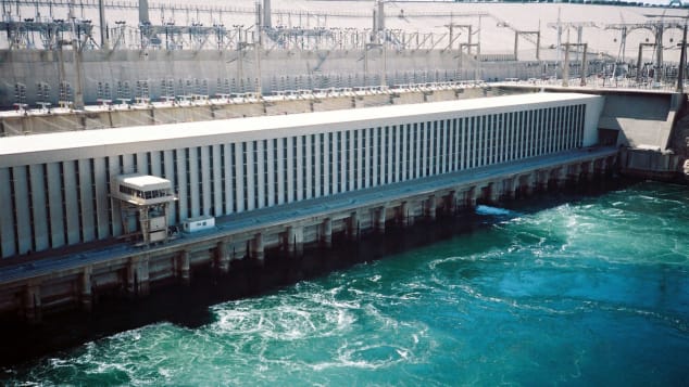 The construction of the Aswan High Dam, completed in 1970, has generated hydro-electricity for Egypt and increased arable land in Egypt.