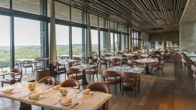 The winery has a 120-seat restaurant.