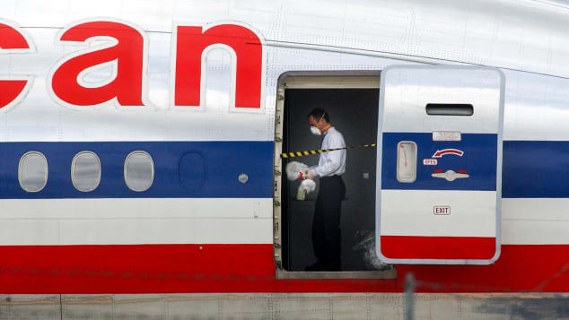 Airlines have introduced rigorous cleaning procedures.