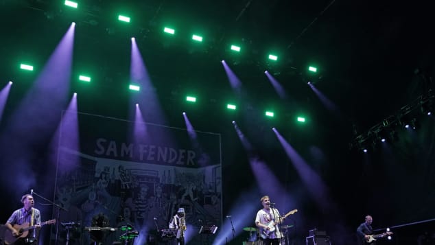 Thousands attended the venue to watch musician Sam Fender on Tuesday. 