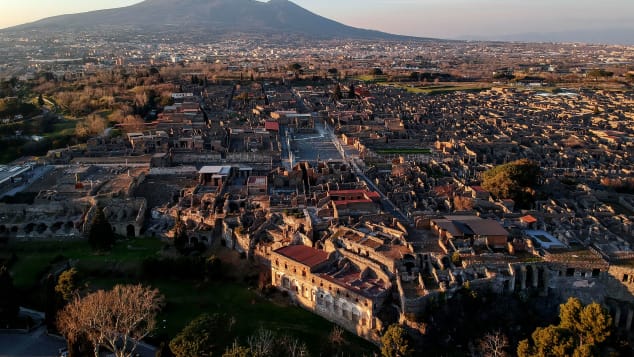 Pompeii is one of the most famous archeological sites in the world.