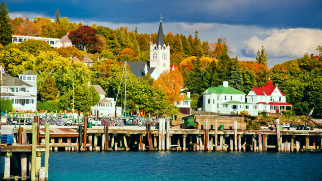 Michigan's Mackinac Island is one of its most charming spots.
