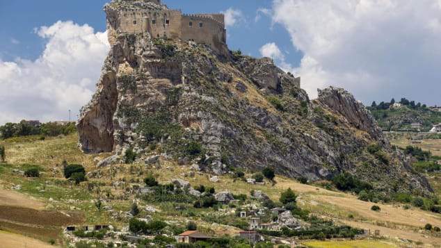 Mussomeli's location is in spectacular central Sicily.