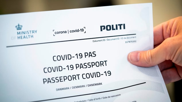 Denmark hopes to have a vaccine passport scheme in place by summer.