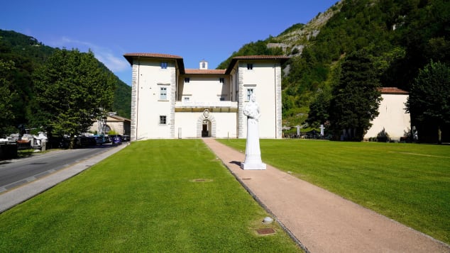 The Medici villa at Seravezza, one of the locations for the Uffizi Diffusi.