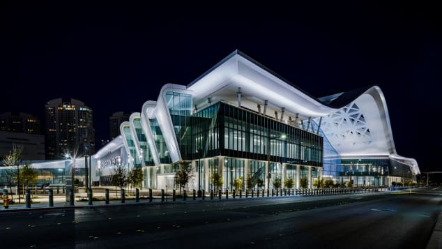 The new West Hall vastly expands the Las Vegas Convention Center.