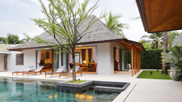 phuket villa pool