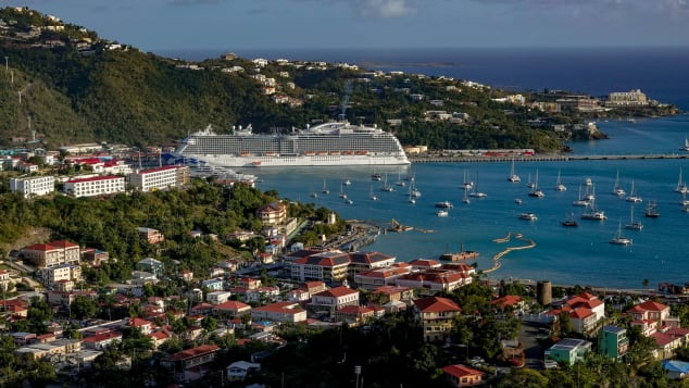 St. Thomas saw a lot of cruise ship activity before the pandemic.