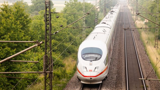 Germany's Inter-City Express trains are known as "White Worms."