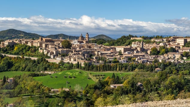 Urbino's location means it hasn't been spoiled.